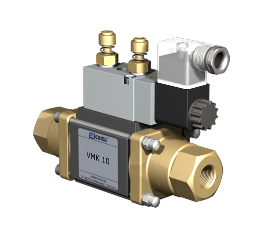 2-drogowy zawór współosiowy Coax typ VMK10